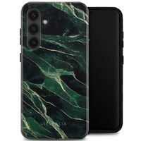 Selencia Coque arrière Vivid Samsung Galaxy S24 Plus - Chic Marble Quartz