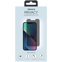 Selencia Protection d'écran en verre trempé Privacy iPhone 13 / 13 Pro / 14 / SE 4