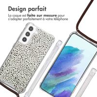 imoshion Coque Design avec cordon Samsung Galaxy S21 FE - Desert Dots