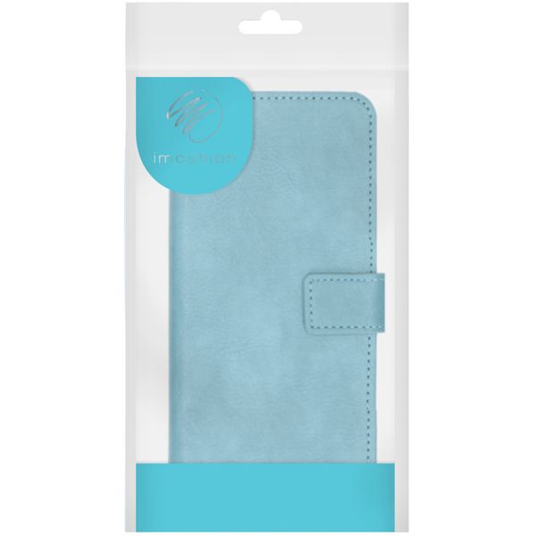 imoshion Étui de télephone portefeuille de luxe Samsung Galaxy S21 - Bleu clair