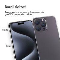 Accezz Coque Clear Apple iPhone 15 Pro Max - Transparent