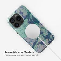Selencia Coque arrière Vivid avec MagSafe Apple iPhone 15 Pro - Fresh Paint Green