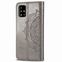 Etui de téléphone portefeuille Mandala Samsung Galaxy A51