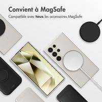 imoshion Coque Couleur avec MagSafe Samsung Galaxy S24 Ultra - Beige