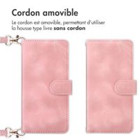 imoshion Etui de télephone portefeuille avec cordon Motorola Moto G57 Power - Rose