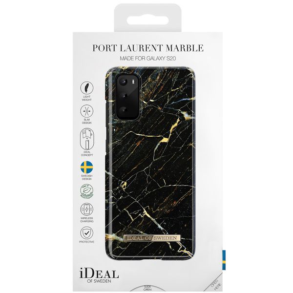 iDeal of Sweden Coque Fashion Samsung Galaxy S20 - Port Laurent Marble