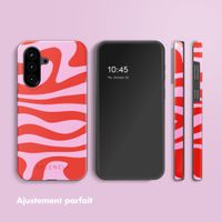 Selencia Coque arrière Vivid Samsung Galaxy A57 (5G) - Dream Swirl Pink