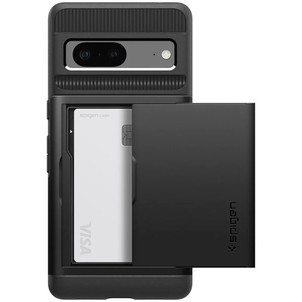 Spigen Coque Slim Armor CS Google Pixel 7 - Noir