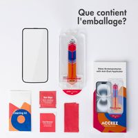 Accezz Protecteur d’écran en verre trempé + Applicateur Apple iPhone 14 Pro
