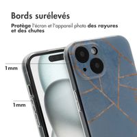 imoshion Coque Design Apple iPhone 15 - Blue Graphic