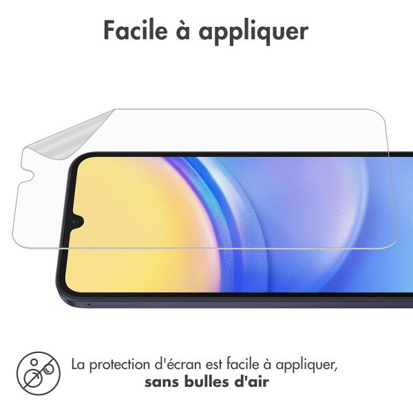 imoshion Protection d'écran Film 3pack Samsung Galaxy A15 (5G/4G)