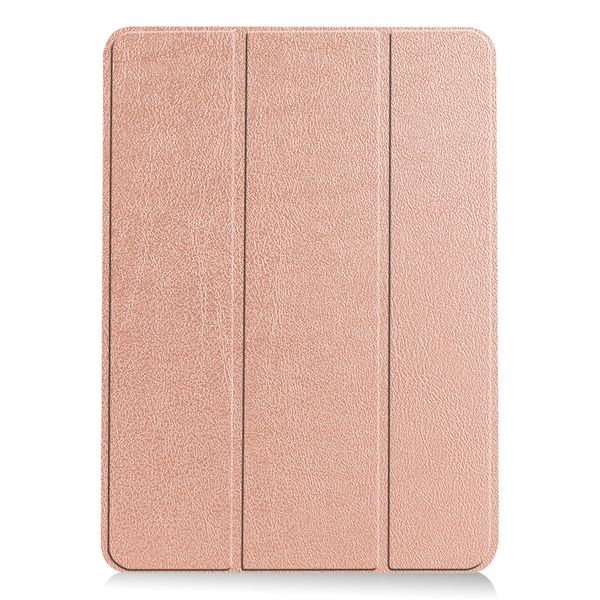 imoshion Coque tablette Trifold iPad Air 11 pouces (2024) M2 / Air 5 (2022) / Air 4 (2020) - Rose Champagne