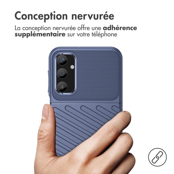 imoshion Coque arrière Thunder Samsung Galaxy A25 (5G) - Bleu foncé