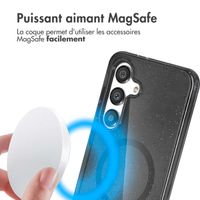 imoshion Coque Pailletée avec MagSafe Samsung Galaxy S25 Plus - Noir