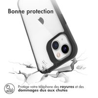imoshion Coque Rugged Hybrid Apple iPhone 13 Mini - Noir / Transparent