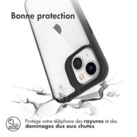 imoshion Coque Rugged Hybrid iPhone 13 Mini - Noir / Transparent