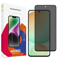 Accezz Protection d'écran en verre trempé Privacy Samsung Galaxy S24 FE / A36 / A56
