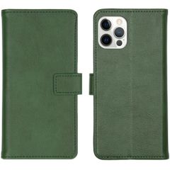 imoshion Étui de télephone portefeuille de luxe Apple iPhone 12 (Pro) - Vert