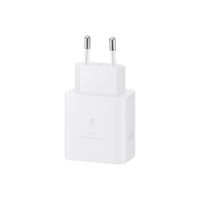 Samsung Adaptateur de charge Super Fast Charging USB-C original – 45 watts – Blanc