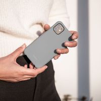 imoshion Coque de couleur avec cordon amovible iPhone X / Xs - Gris