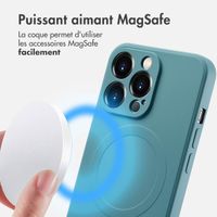 imoshion Coque Couleur avec MagSafe Apple iPhone 13 Pro - Smoke Green