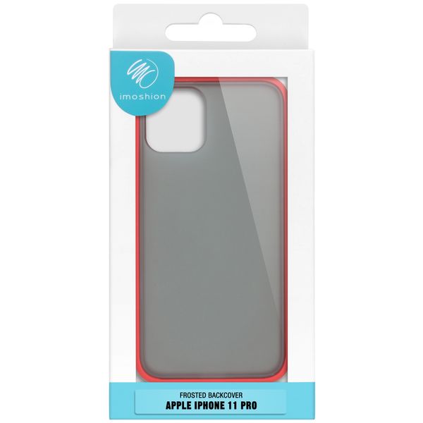 imoshion Coque Frosted iPhone 11 Pro - Rouge