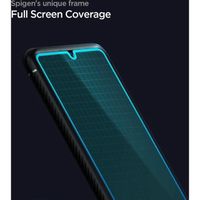 Spigen Protection d'écran en verre trempé GLAStR Samsung Galaxy A42 - Noir