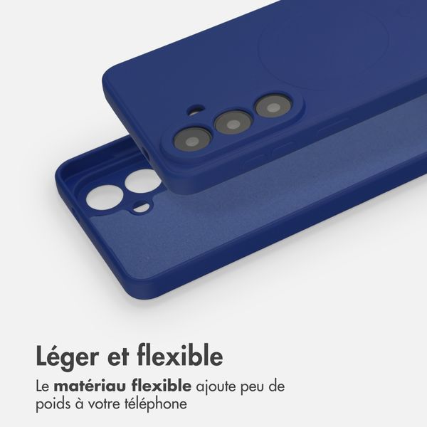 imoshion Coque Couleur avec MagSafe Samsung Galaxy S26 - Royal Blue