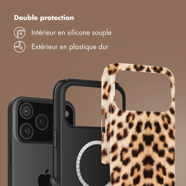 Selencia Coque arrière Vivid avec MagSafe Apple iPhone 17 Pro Max - Wild Leo