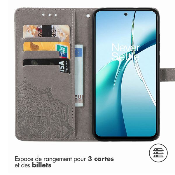 imoshion Etui de télephone Mandala Motorola Moto G56 - Gris