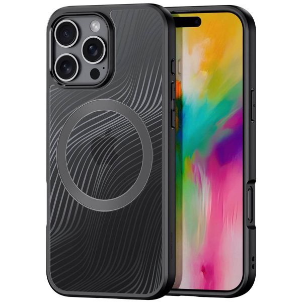 Dux Ducis Coque arrière Aimo avec MagSafe Apple iPhone 16 Pro Max - Transparent