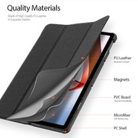 Dux Ducis Coque tablette Domo Xiaomi Redmi Pad - Noir