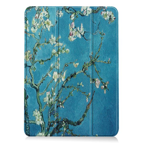 imoshion Coque tablette Design Trifold Apple iPad Air 11 pouces (2025) M3 / (2024) M2 / Air 5 (2022) / Air 4 (2020) - Green Plant