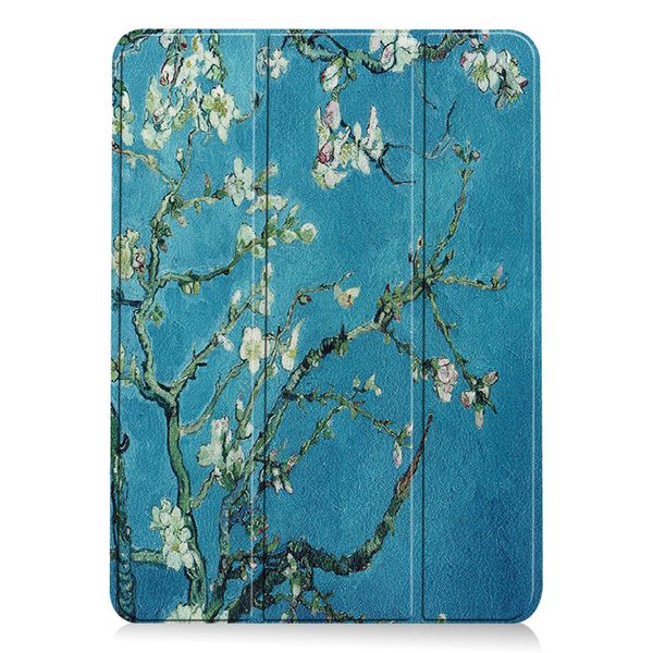 imoshion Coque tablette Design Trifold iPad Air 11 pouces (2024) M2 / Air 5 (2022) / Air 4 (2020) - Green Plant