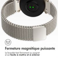 imoshion Bracelet magnétique milanais Garmin Lily 2 - Lumière stellaire