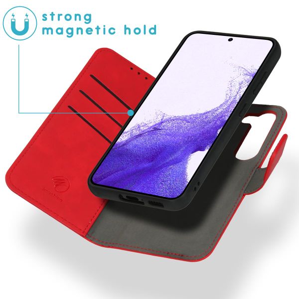 imoshion Etui de télephone luxe 2-en-1 amovible Samsung Galaxy S23 - Rouge