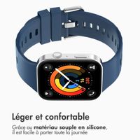 imoshion Bracelet en silicone pour Huawei Watch Fit 3 - Bleu