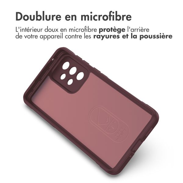 imoshion Coque arrière EasyGrip Samsung Galaxy A33 - Violet