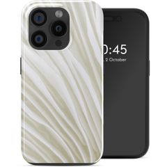 Selencia Coque arrière Vivid avec MagSafe Apple iPhone 15 Pro - Nature Light Brown