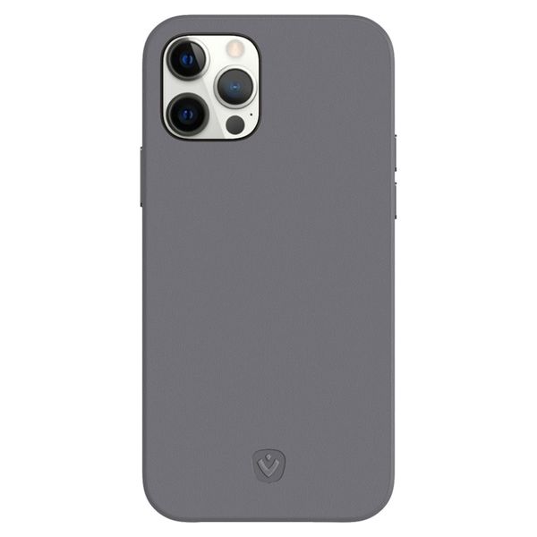 Valenta Coque en cuir Luxe iPhone 12 Pro Max - Gris