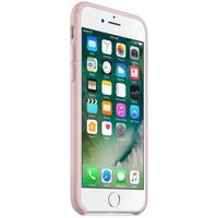 Apple Coque en silicone iPhone SE (2022 / 2020) / 8 / 7 - Pink Sand