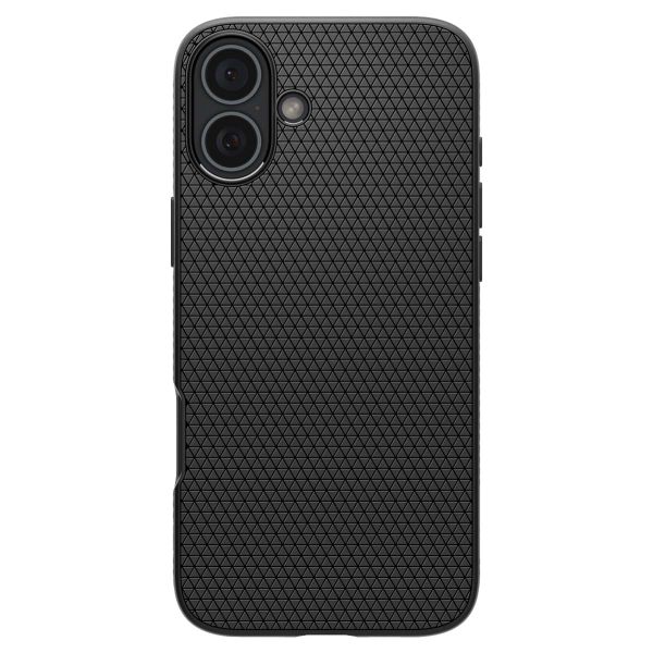 Spigen Coque Liquid Air™ iPhone 16 - Matte Black