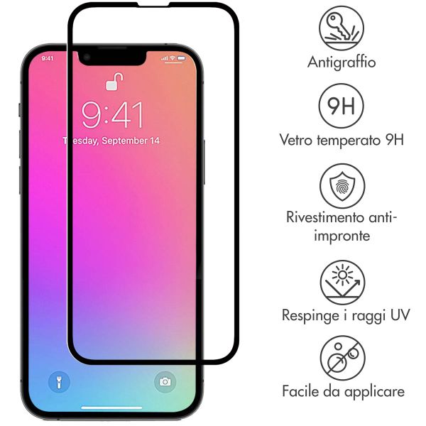 Selencia Protection d'écran premium en verre trempé Apple iPhone 17e / 16e / 14 / 13 / 13 Pro