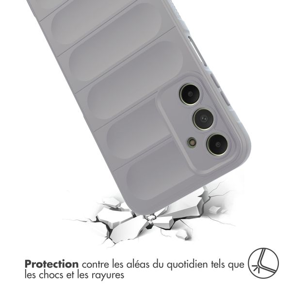 imoshion Coque arrière EasyGrip Samsung Galaxy A25 (5G) - Gris