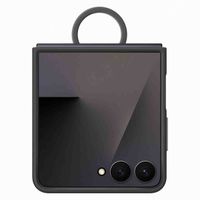 Samsung Original Coque en silicone Ring Samsung Galaxy Z Flip 7 - Black