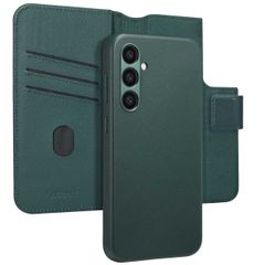 Accezz Étui de télephone portefeuille en cuir 2-en-1 avec MagSafe Samsung Galaxy S24 Plus - Cedar Green