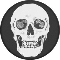 PopSockets PopGrip - Shaky Bones White