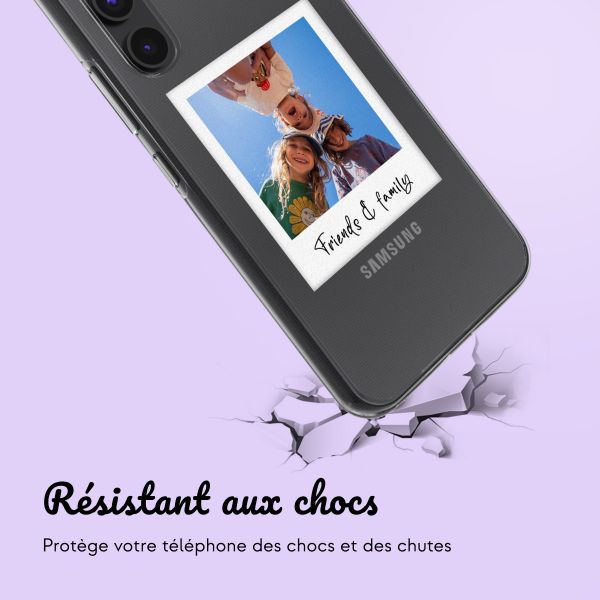 Coque avec votre propre photo et/ou texte Samsung Galaxy A54 (5G) - Polaroid