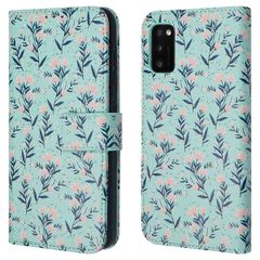 imoshion ﻿Étui de téléphone portefeuille Design Samsung Galaxy A41 - Blue Flowers