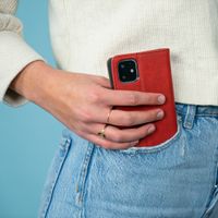 imoshion Étui de télephone portefeuille de luxe Samsung Galaxy S20 FE - Rouge